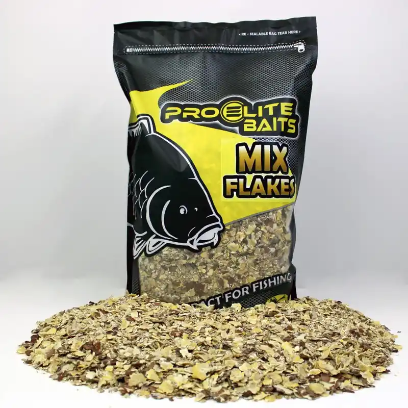 MIXE FLAKES CORN, WHEAT, BEAN 3KG PROELITE BAITS Petit Prix