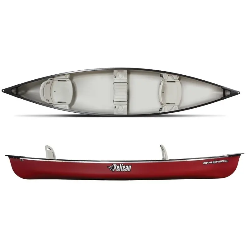 Canoë Pelican 3 places 14.6 Export Deluxe Solde