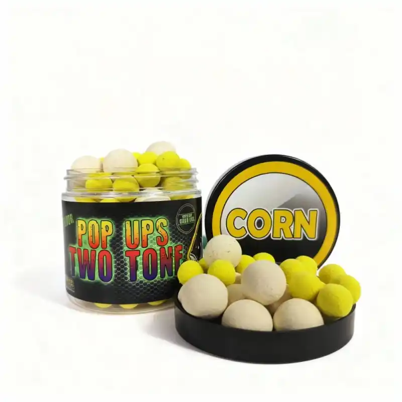 FLUOR POP UP TWO TONE 14/20MM SWEET CORN 60G PROELITE BAITS Solde