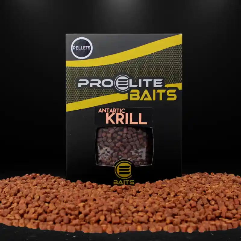 Nouveauté GOLD PELLETS 6MM ANTARTIC KRILL 1KG PROELITE BAITS