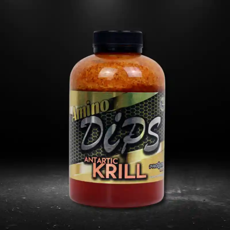 GOLD AMINO DIPS ANTARTIC KRILL 500ML PROELITE BAITS Haute Qualité