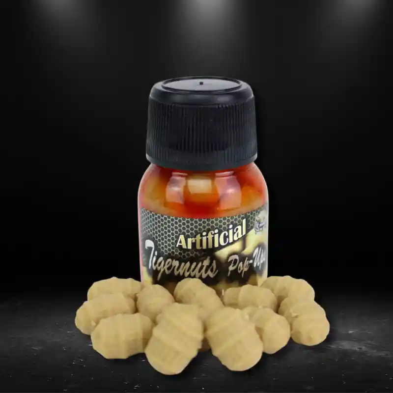 Populaire GOLD ARTIFICIAL TIGERNUTS POP UP ROBIN RED PROELITE BAITS