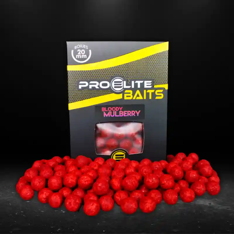 Must-Have BOUILLETTE GOLD BOILIE 20MM BLOODY MULBERRY 1KG PROELITE BAITS