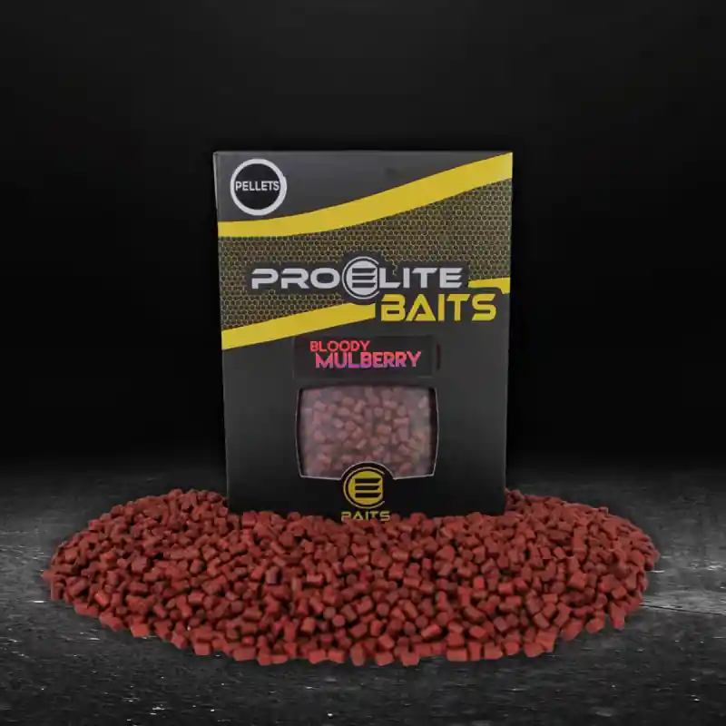 GOLD PELLETS 6MM BLOODY MULBERRY 1KG PROELITE BAITS Meilleur Prix