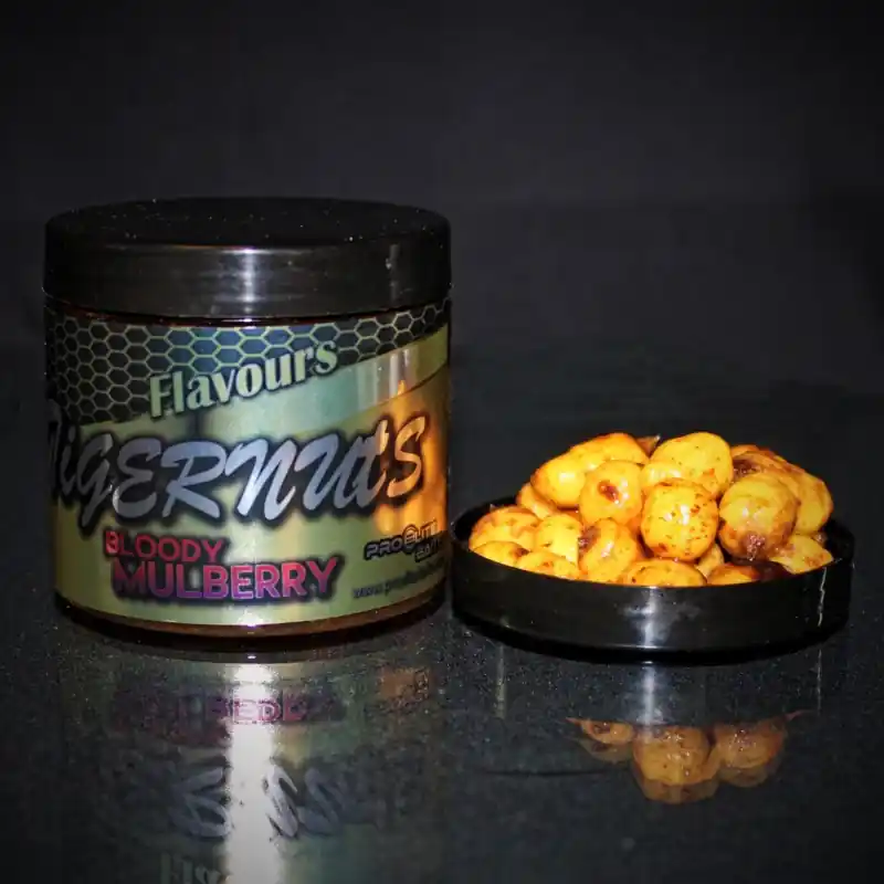 GOLD NATURAL TIGERNUTS XXL BLOODY MULBERRY PROELITE BAITS Dernier Modèle