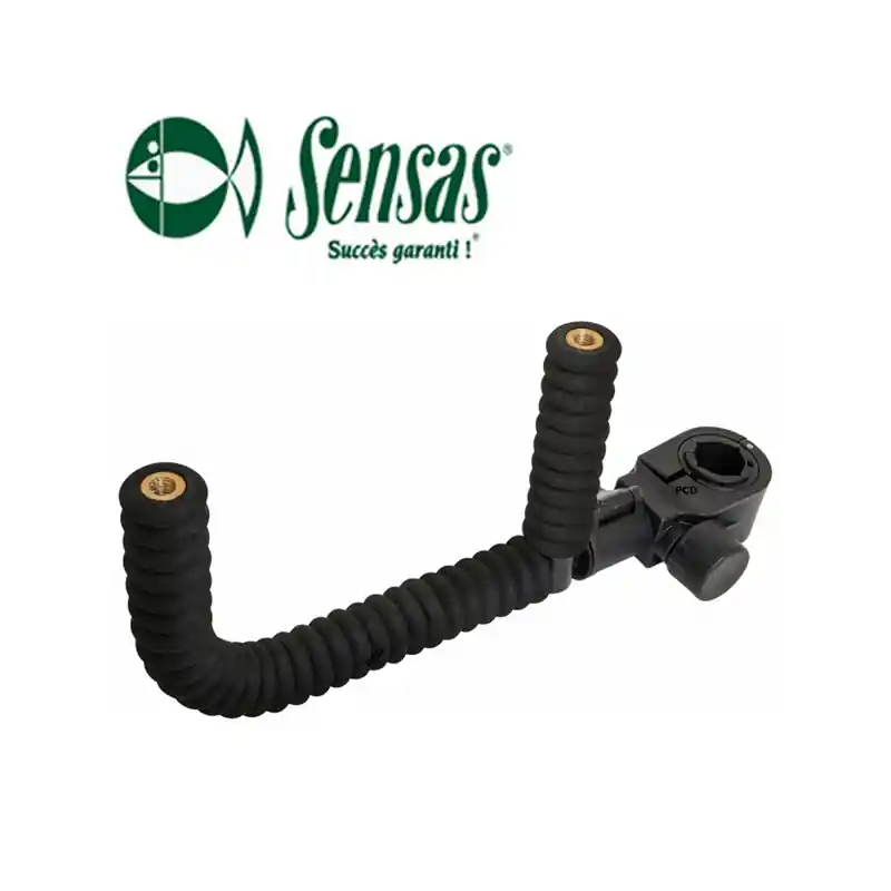 SUPPORT DOUBLE COUDE SENSAS EASY FIX JUMBO 16x12CM Usine Directe