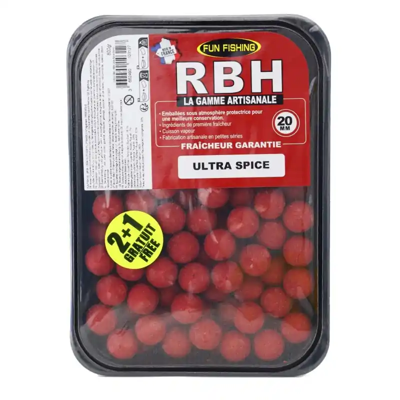 Prix Promo BOUILLETTE RBH ULTRA SPICE 20MM FUN FISHING