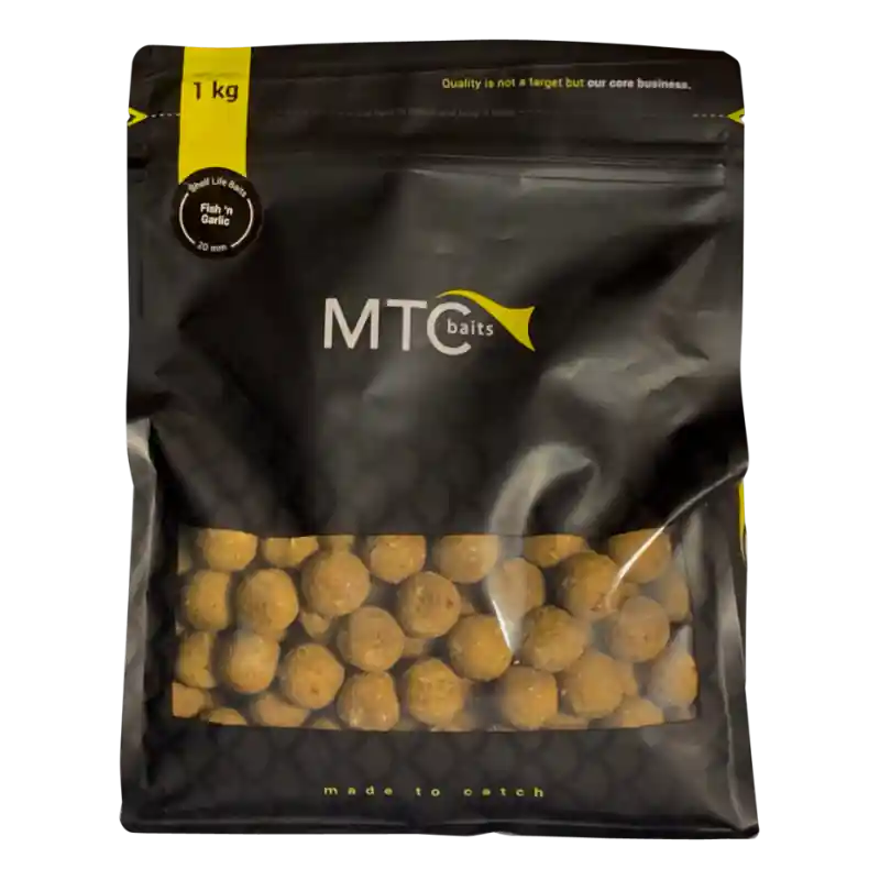 Soldes BOUILLETTE FISH N GARLIC1KG 20MM MTC BAITS