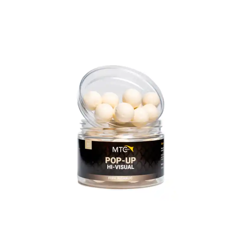 Petit Prix POP-UP HI-VISUAL FISH‘N GARLIC 14MM MTC BAITS