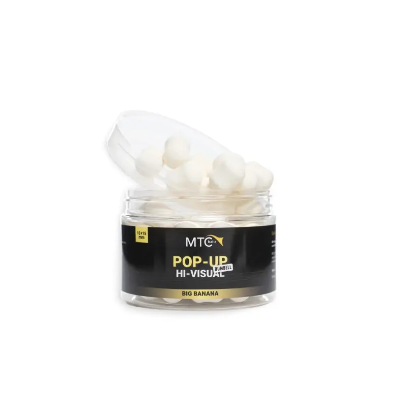 POP-UP HI-VISUAL BIG BANANA 10X15MM MTC BAITS Offre Limitée