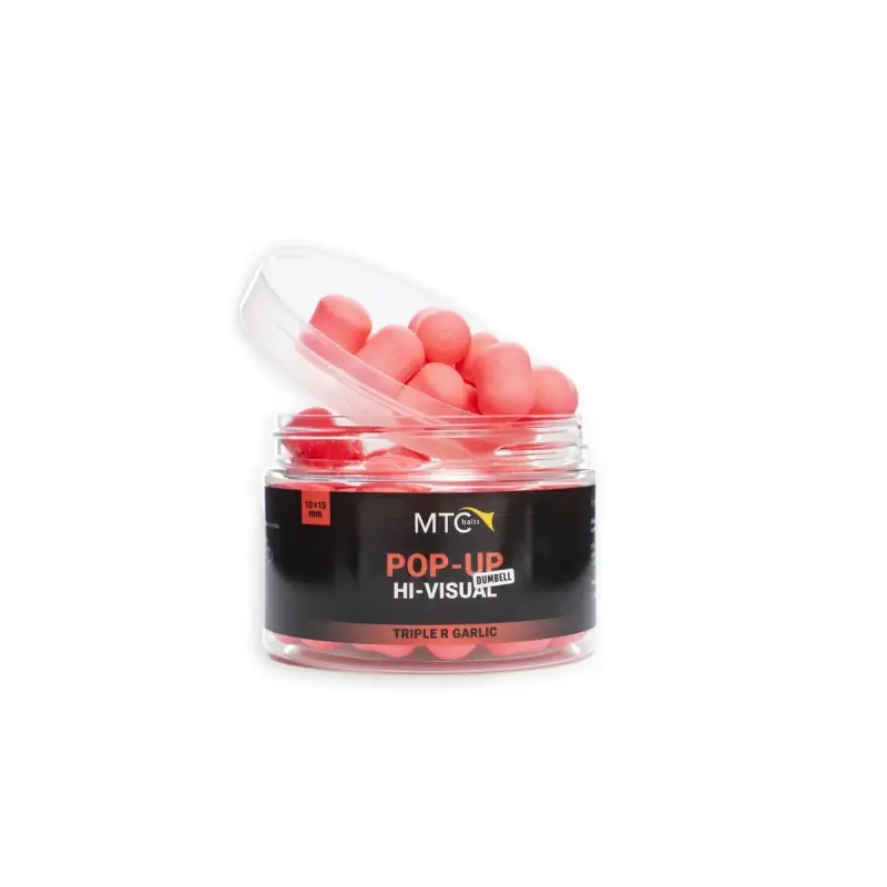 Acheter Direct POP-UP HI-VISUAL TRIPLE R GARLIC 10X15MM MTC BAITS