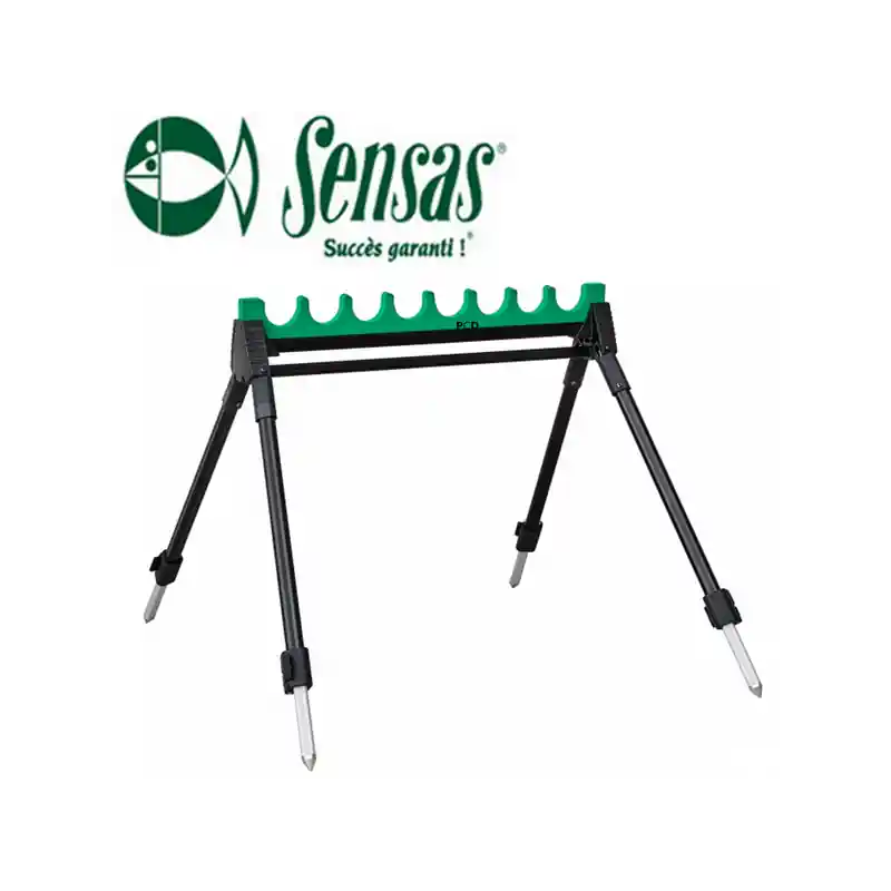 SUPPORT KIT SENSAS VERT 4 PIEDS Satisfait Ou Remboursé