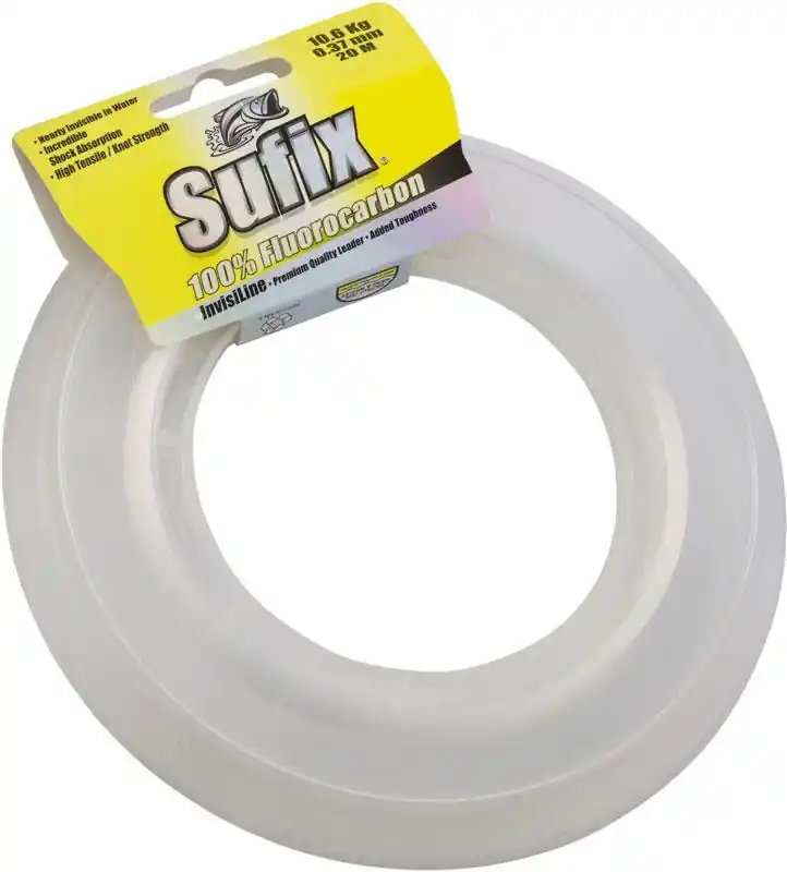 Meilleur Choix Nylon Fluorocarbone Sufix Invisiline clear 20M BRAC. 0,92 – 45,7kg