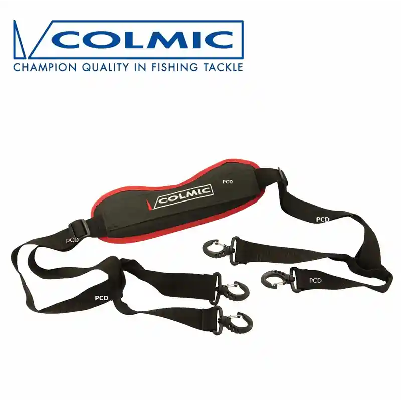 Seulement Aujourd&rsquo;hui BANDOULIERE COLMIC ROUGE ET NOIRE POUR LEGEND SERIES