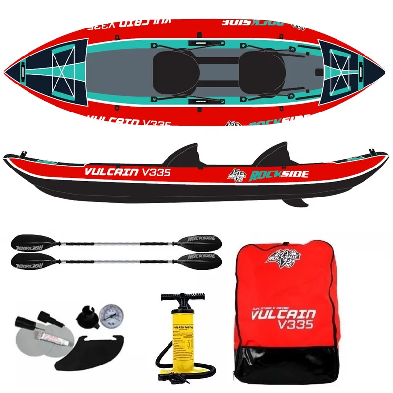 Kayak gonflable 2 places Rockside Vulcain Jusqu&rsquo;à Épuisement Des Stocks