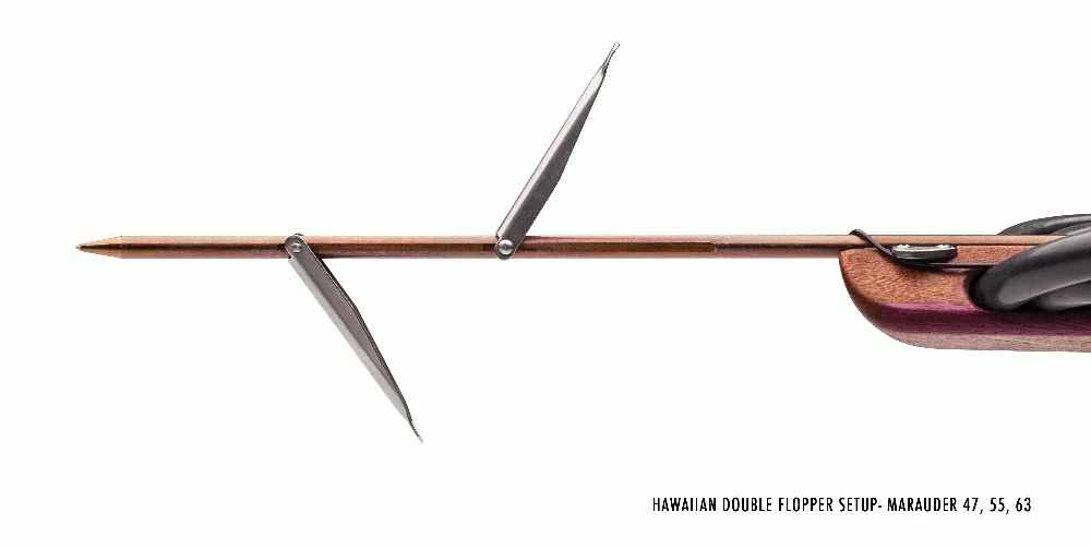 Prix Bas Arbalète fusil harpon bois chasse sous marine Riffe Marauder 63 ‘‘ – 160 cm