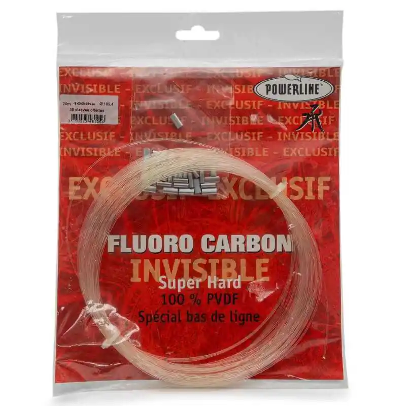 Acheter En Ligne Powerline Fluorocarbon 100 lbs