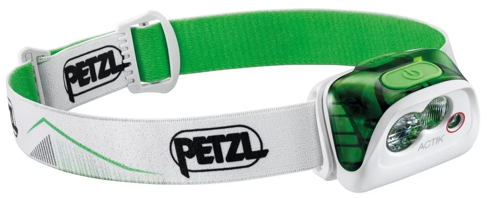 Soldes Lampe Frontale Petzl Actik – Vert