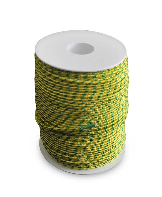 Bobine Sigalsub Fil nylon dyneema 1.5mm Yellow – 100 mètres Pas Cher
