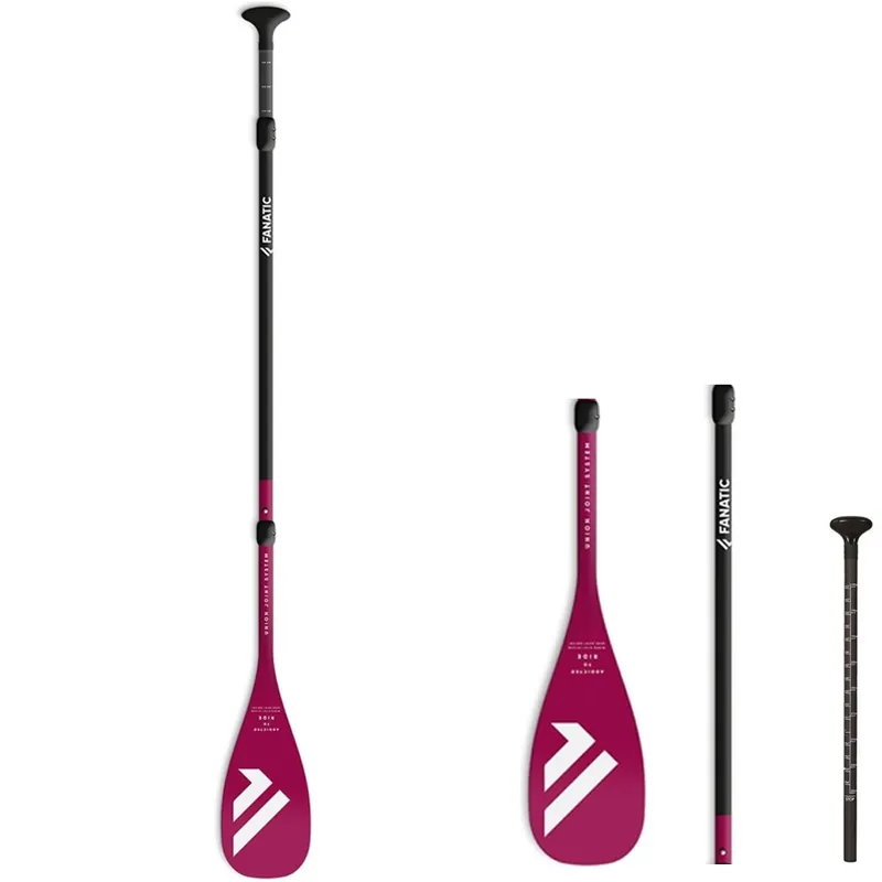 Retour Gratuit Pagaie paddle carbone Fanatic Diamond C35 3P Berry
