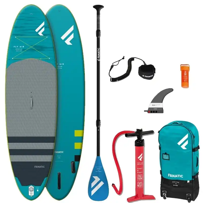 Sup Paddle Gonflable Fanatic Fly Air Premium 10.4 Commander Vite
