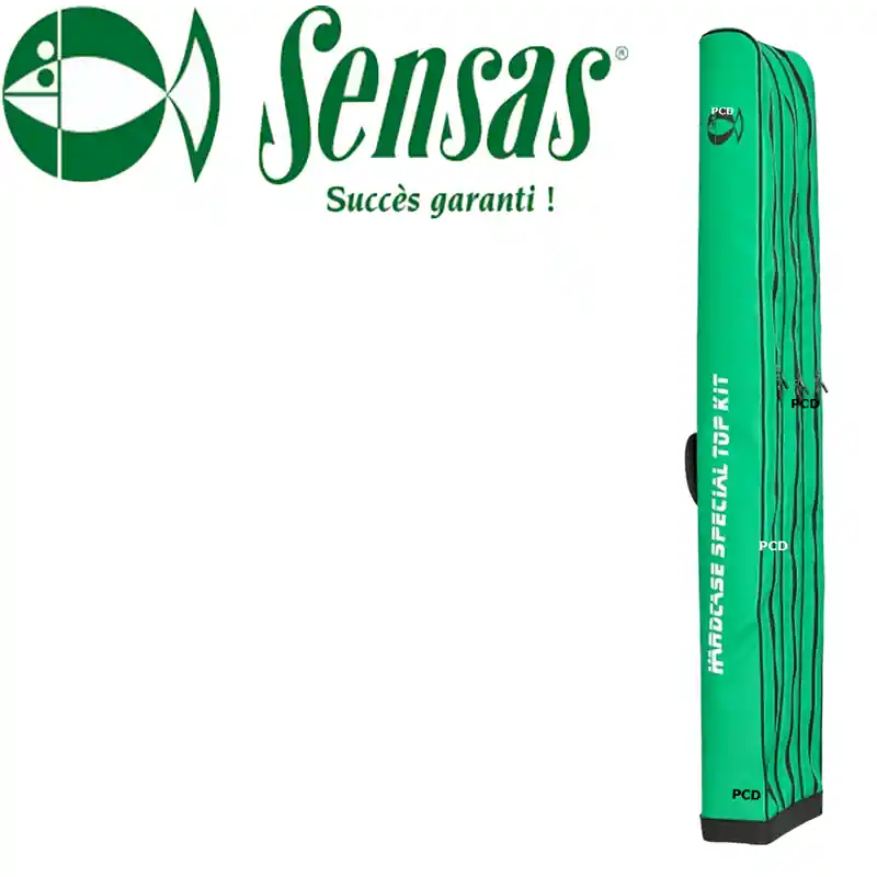 Prix Choc FOURREAU RIGIDE SENSAS JUMBO COMPETITION 1M60 3 POCHES