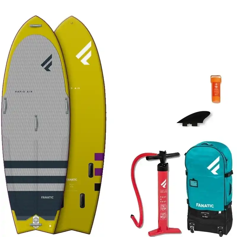 Sup Paddle Gonflable Fanatic Rapid Air Premium 9.6 Livraison Express