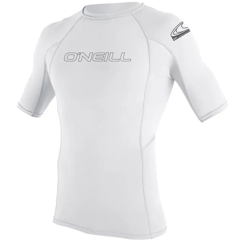 Nouveauté Lycra homme O‘Neill manches courtes Basic Skins Blanc