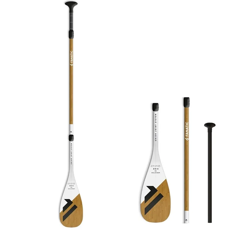 Pagaie SUP Fanatic – Carbon Bamboo 50 – 3P Satisfait Ou Remboursé