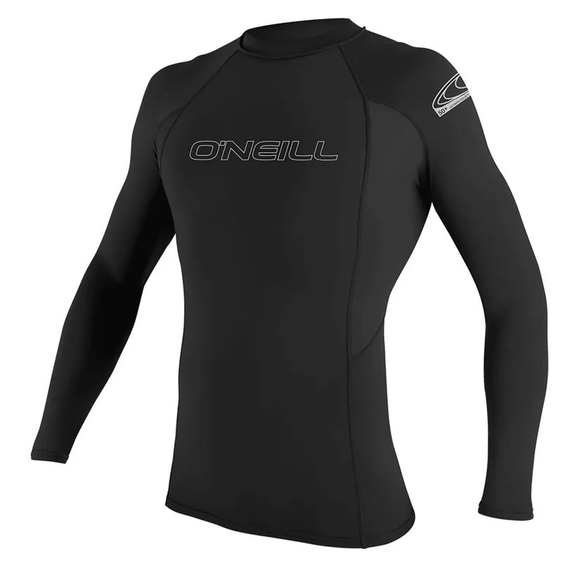 Nouvel Arrivage Lycra homme manches longues O‘Neill Basic Skins Noir
