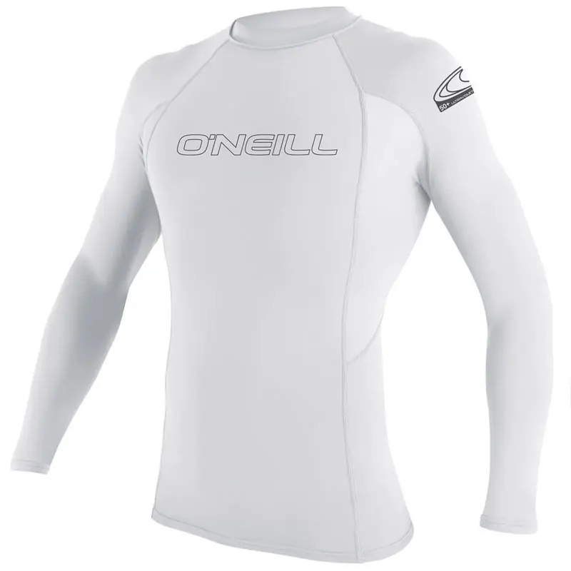 Jusqu&rsquo;à Épuisement Des Stocks Lycra homme manches longues O‘Neill Basic Skins Blanc