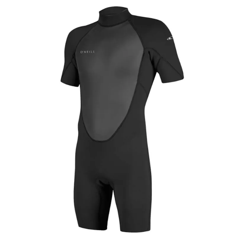 Shorty Homme manches courtes O‘neill Reactor 2 mm back zip Noir Livraison Express