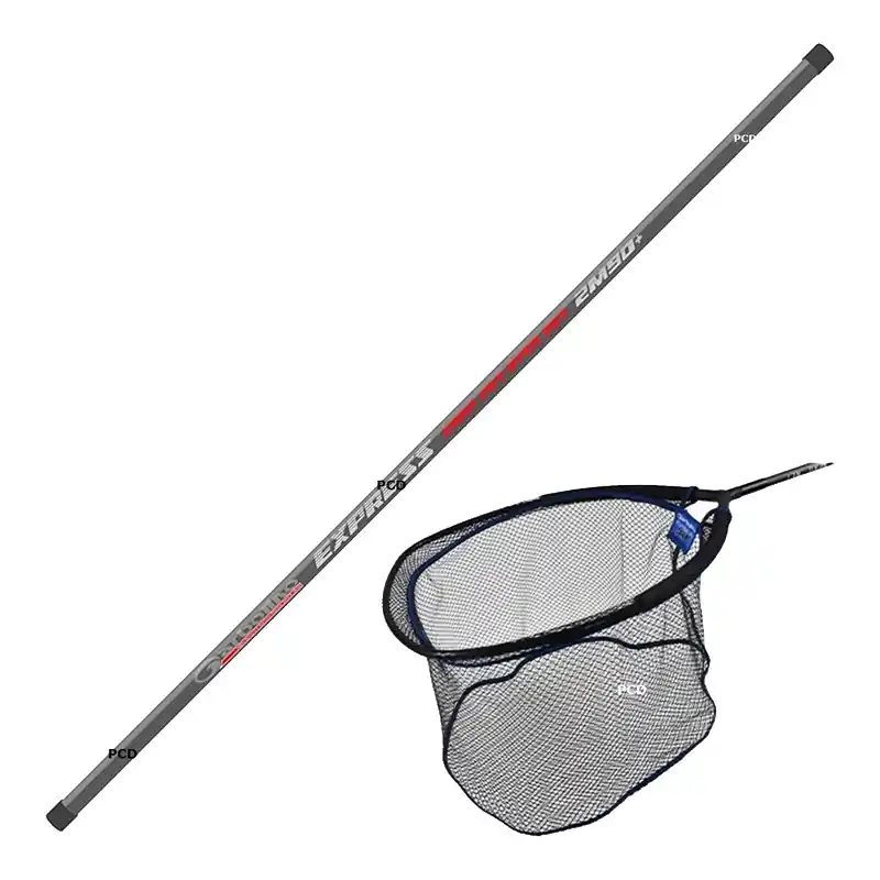 Pack Garbolino Manche Express Carp Put-Over Net 2M90 Avec Tête Express Carp 42X47 Vente Flash