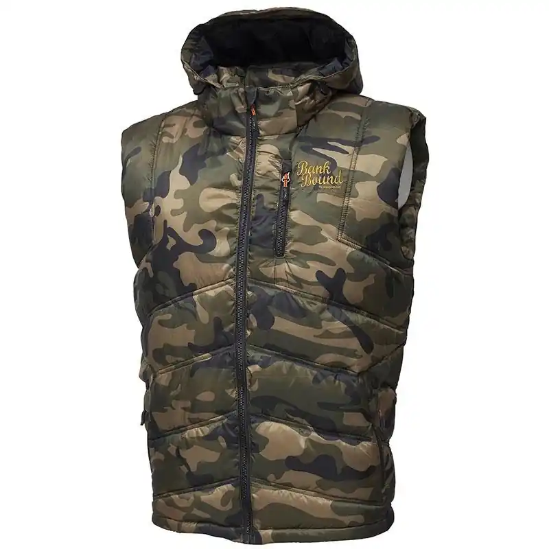 Meilleur Prix Doudoune sans manche Prologic Bank bound camo thermo