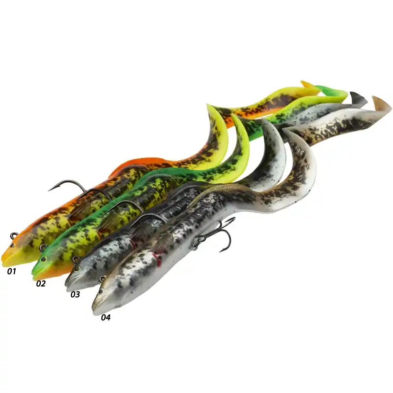 Leurre souple Savage Gear 4D Reel EEL Commander Vite