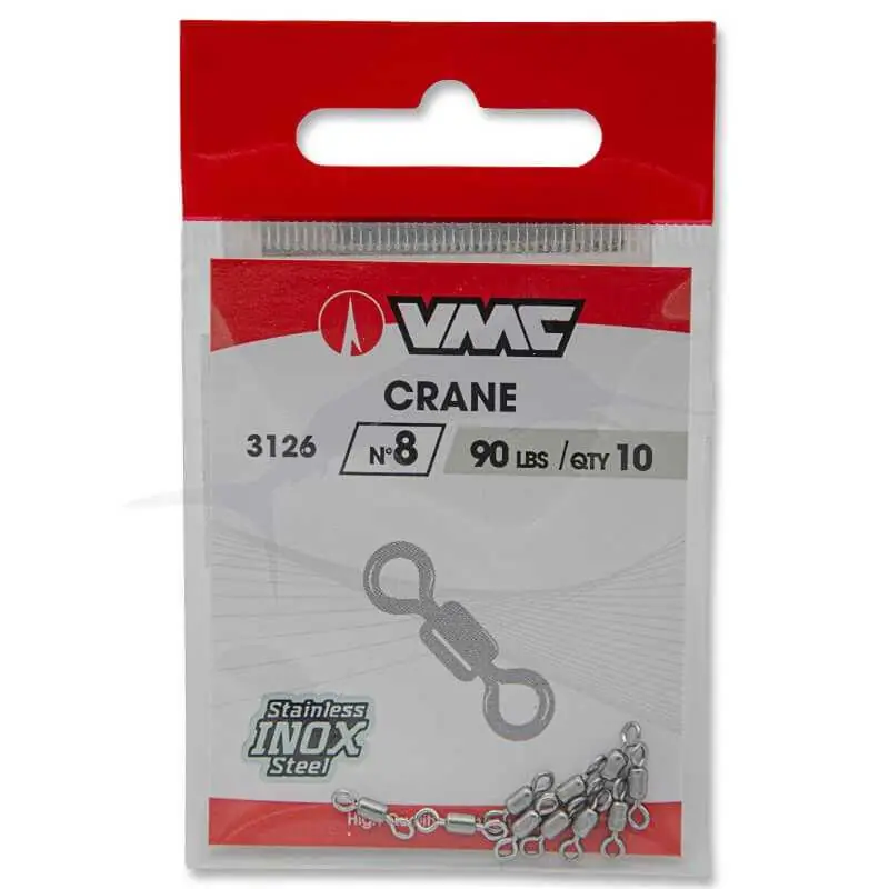 Dernier Modèle Emerillons VMC Crane Swivel Inox 3126