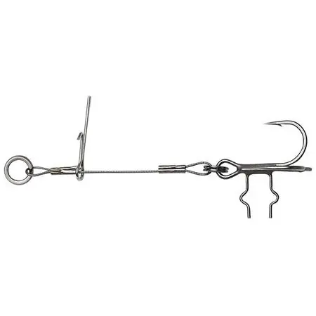 Bas de ligne Savage Gear Carbon 49 T-treble spike stingers Populaire