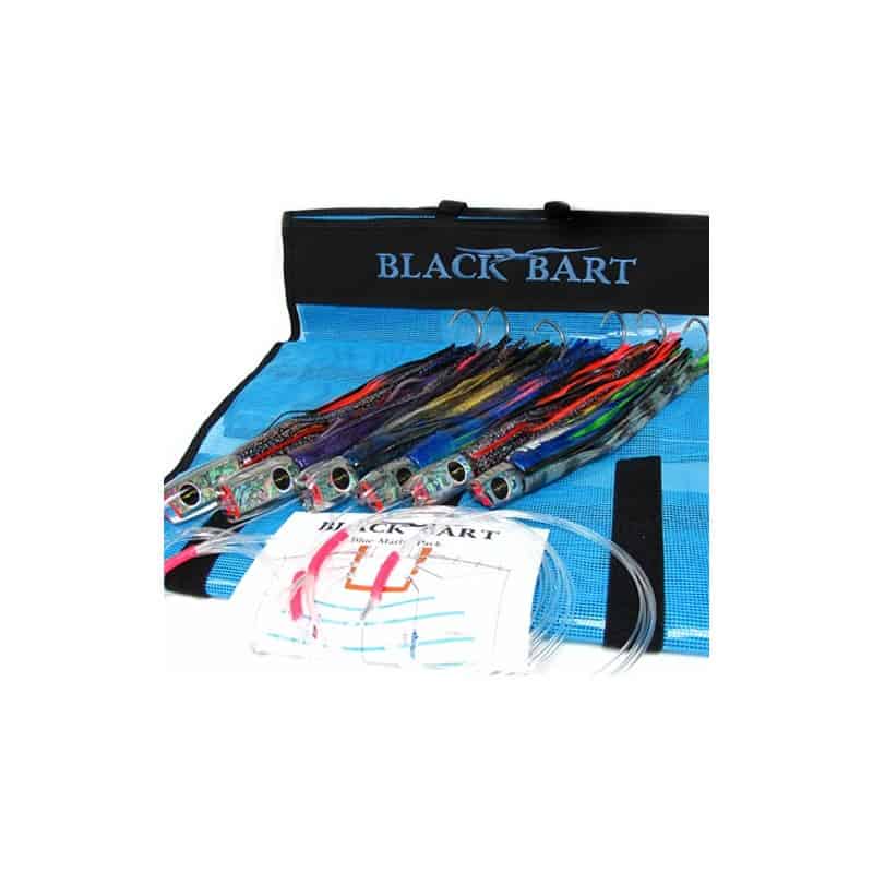Dernière Chance Black Bart Blue Marlin Rigged Pack 50-80 lb