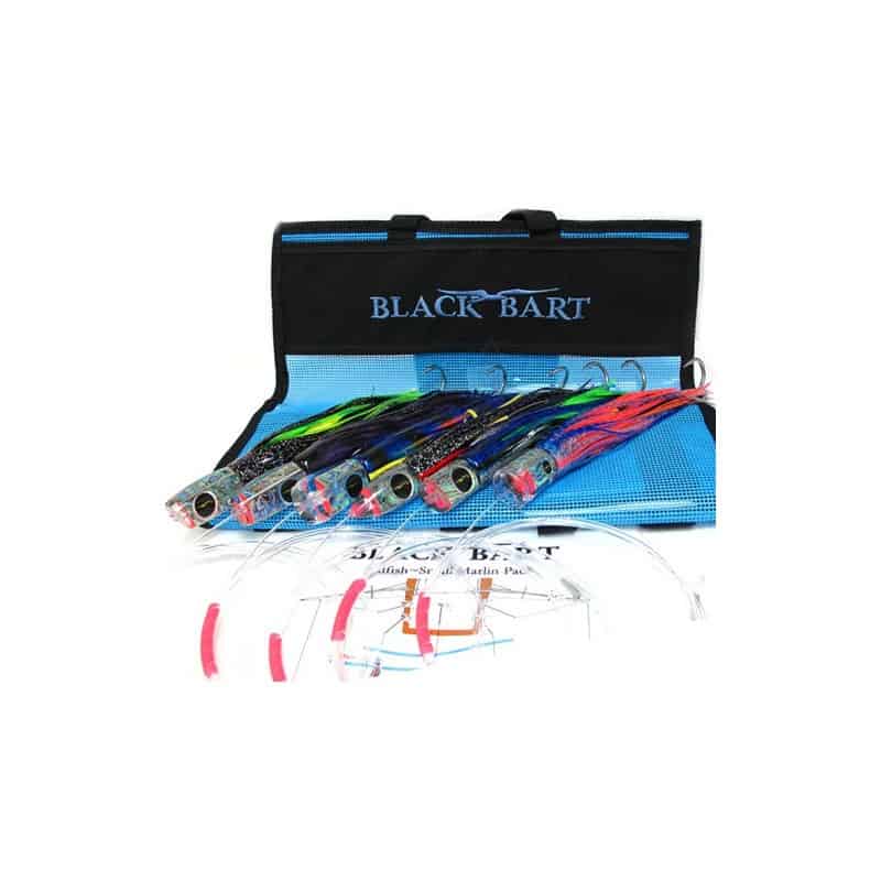 Black Bart Small Billfish Pack Rigged 30-50lb Nouvel Arrivage