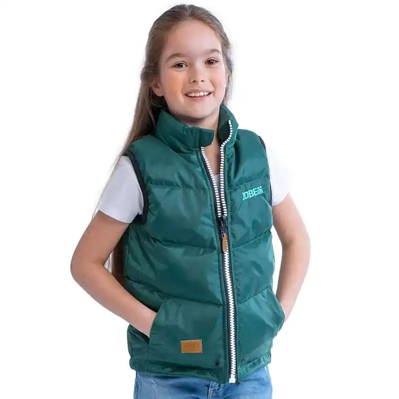 Bodywarmer unisexe enfant Jobe Sarcelle foncé Dernier Modèle