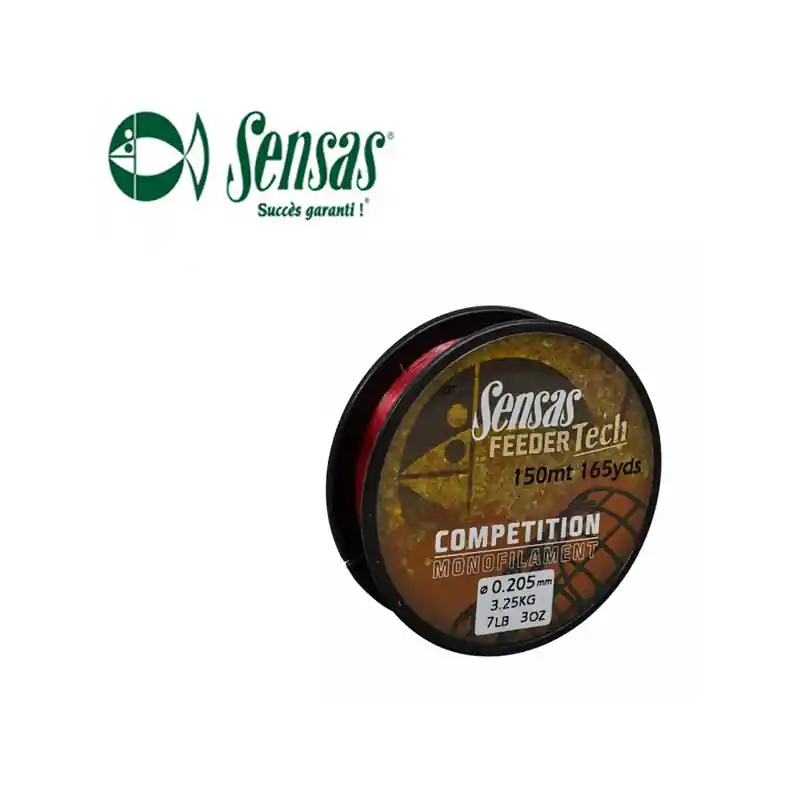 NYLON FEEDER SENSAS TECH 150M Nouvelle Collection