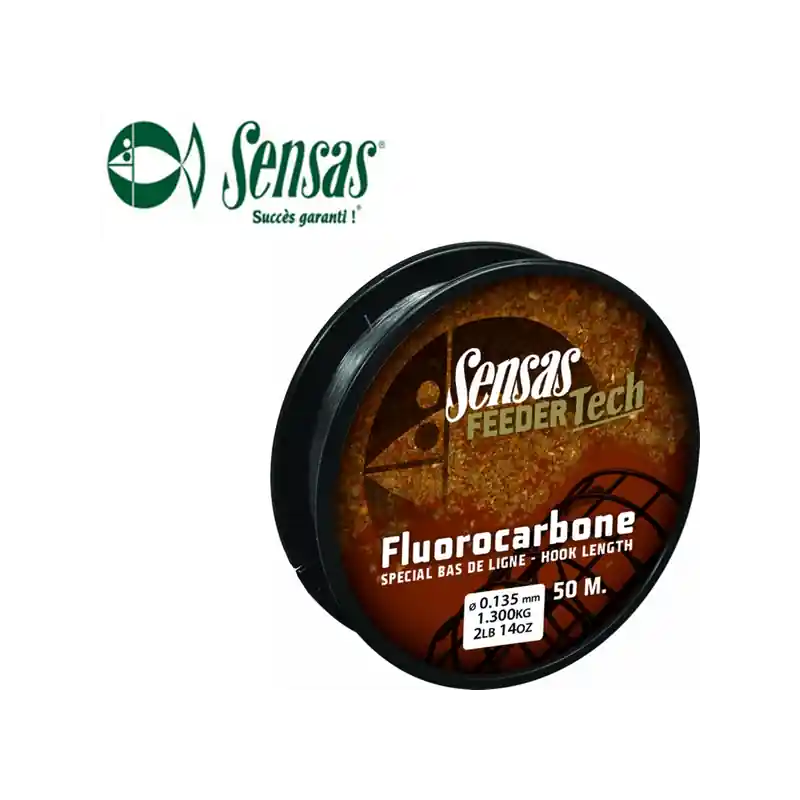 Expédié Aujourd'hui FLUOROCARBONE F.T SENSAS SPECIALE BAS DE LIGNE 50M