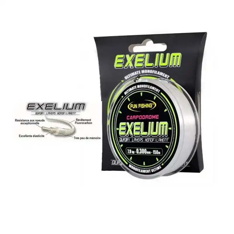 Nouveauté Monofilament Carpodrôme Fun Fishing Exelium 150M