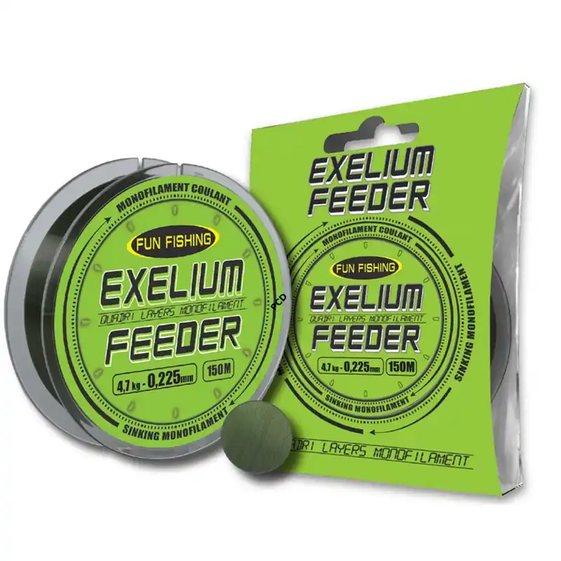 Nouveauté Monofilament Fun Fishing Exelium Feeder 150M