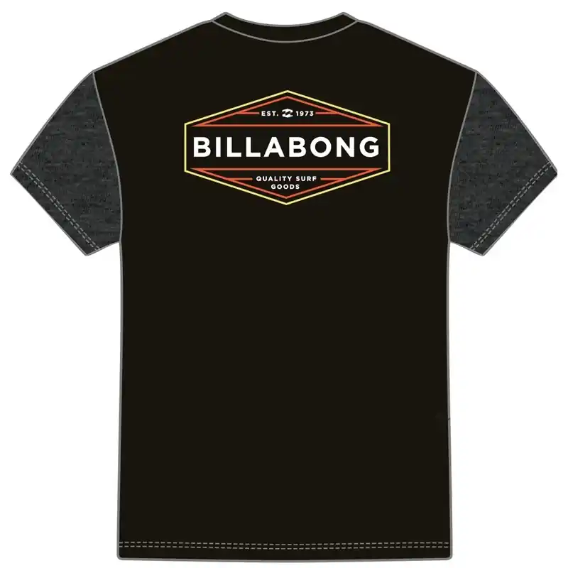 Surf T-Shirt Billabong Homme manches courtes – Noir – S Nouvel Arrivage