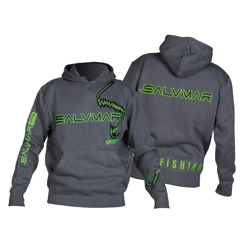 Retour Gratuit Sweat à capuche Homme Salvimar – Gris