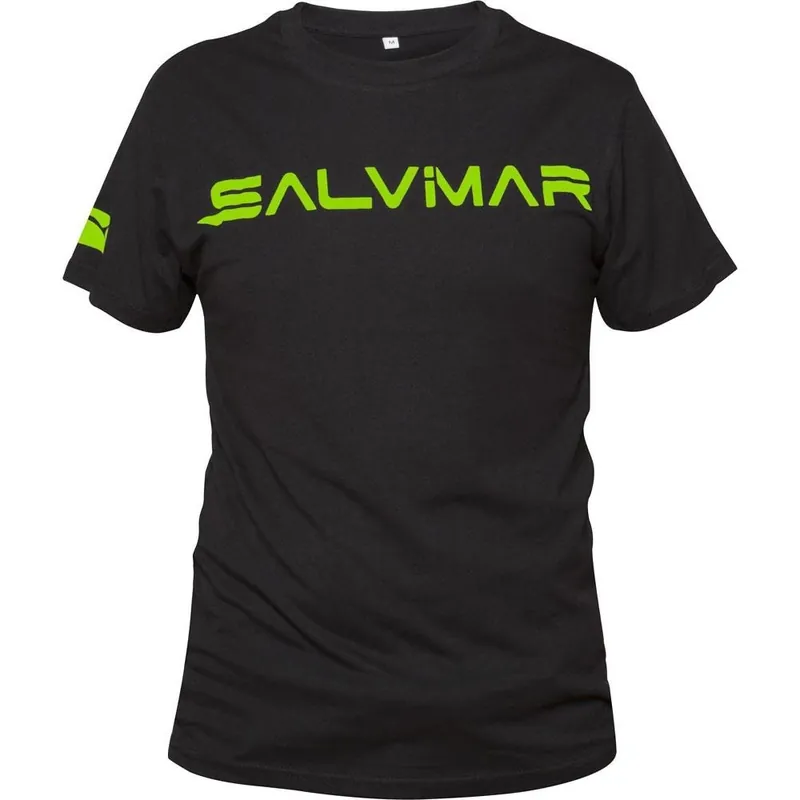 T-shirt Salvimar – Noir- Taille Large Bon Marché