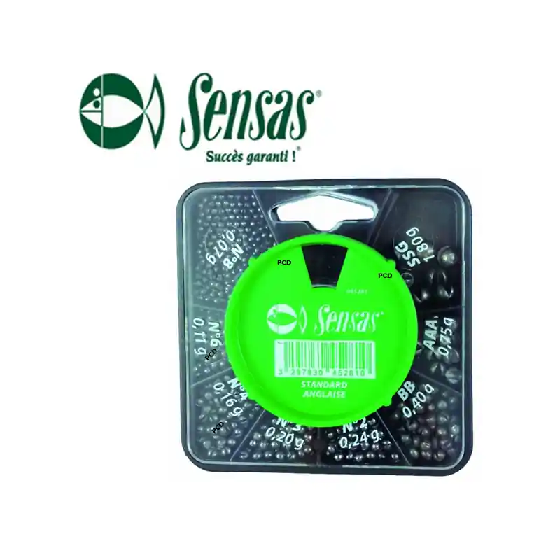 PLOMBS ASSORTIMENT BOITE DISTRIBUTRICE ANGLAISE SENSAS Meilleur Prix