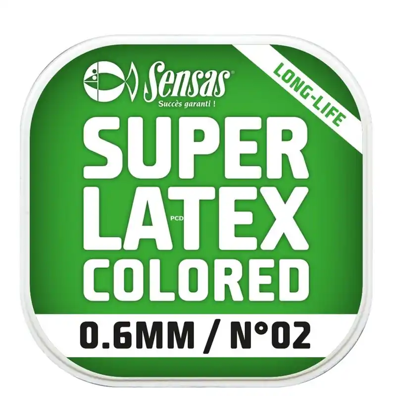 Produit De Marque Elastique Plein Sensas Super Latex Colored 6m