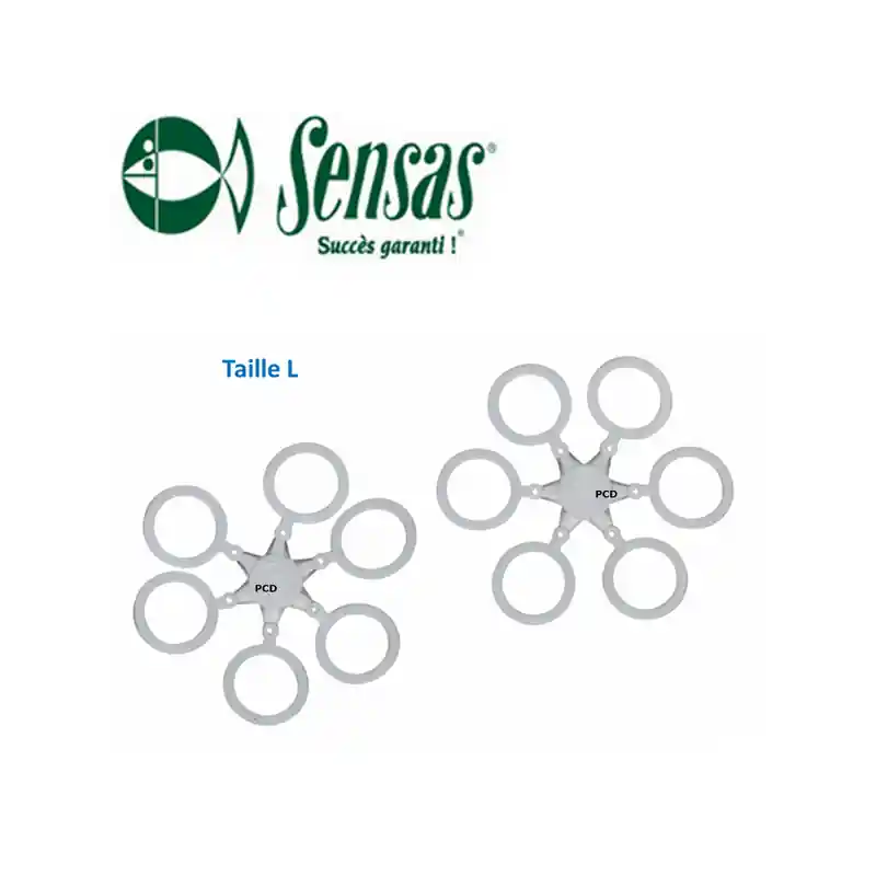 Elastiques Sensas Bait Band Taille L Par 24 Affaire À Saisir